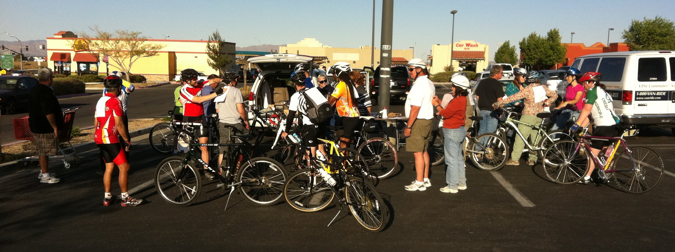 2010 Ride for Bike Lanes start