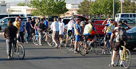 2010 Ride for Bike Lanes start