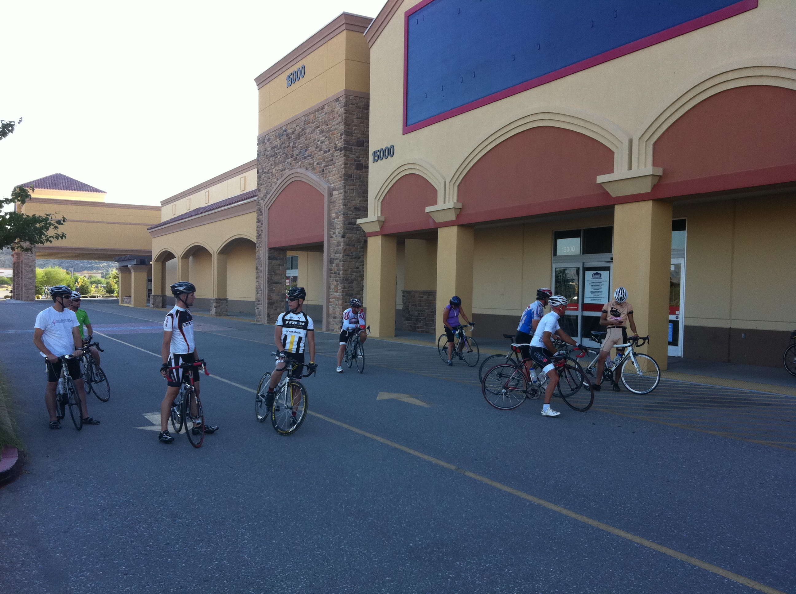 Crit practice at Lowe's