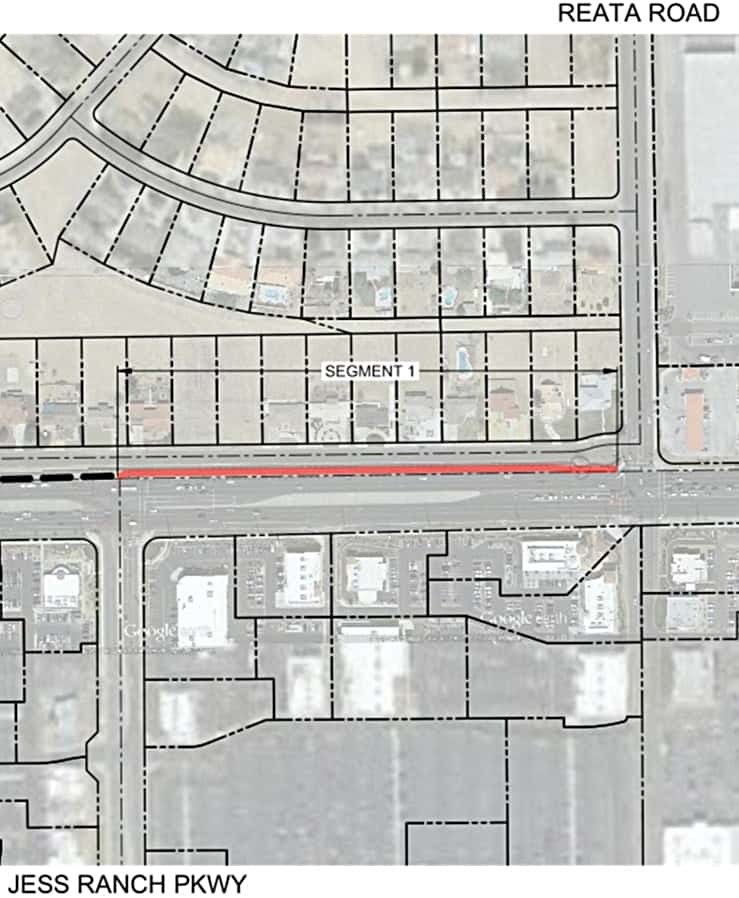 Segment 1: Reata Road to the bridge