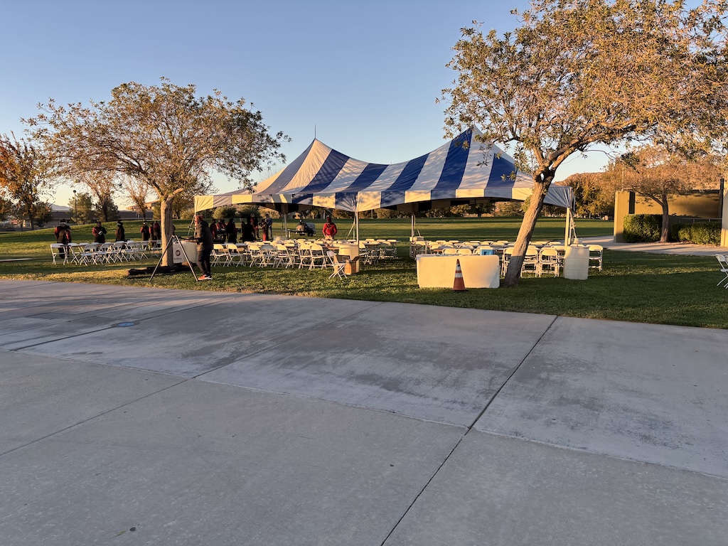 VVBT 2025 lunch area