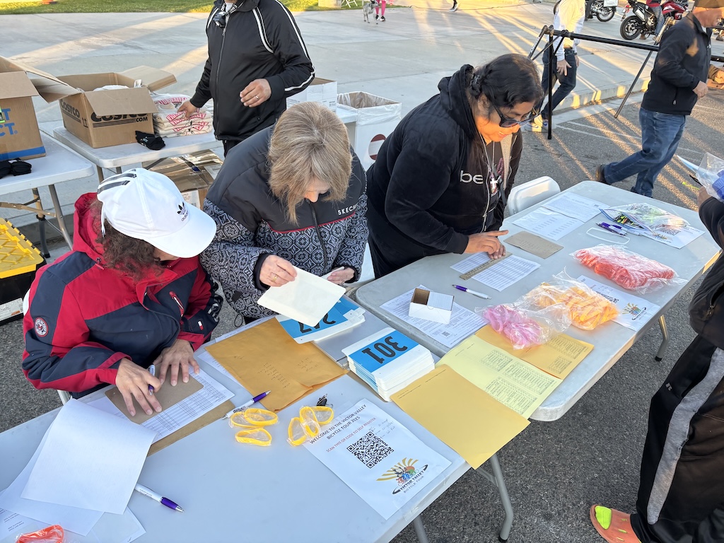VVBT 2025 sign-in table